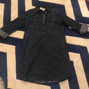 LOFT Denim Shirt dress